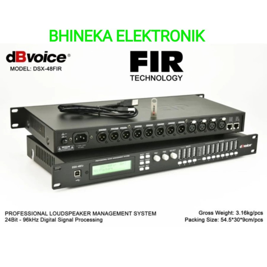 management dbvoice DSX 48 FIR original db voice dsx 48fir
