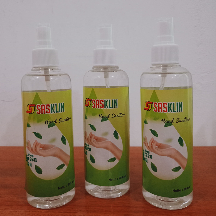 Sasklin Hand Sanitizer Cair 250ml / Antiseptik Spray Sasklin 250ml - Medika