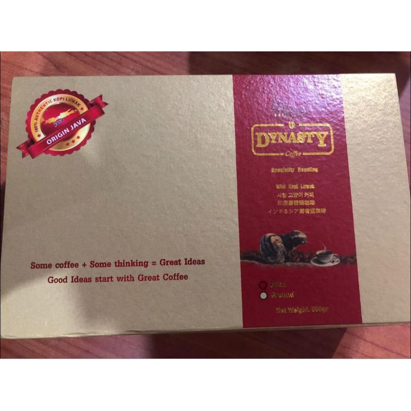 

Kopi luwak Dinasty 500 gram