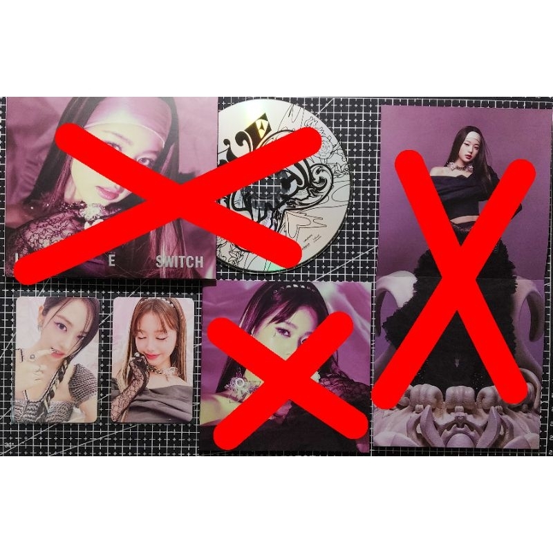 [J&T ONLY] PC ALBUM POB DIGIPACK WONYOUNG YUJIN SSQ IVE SWITCH