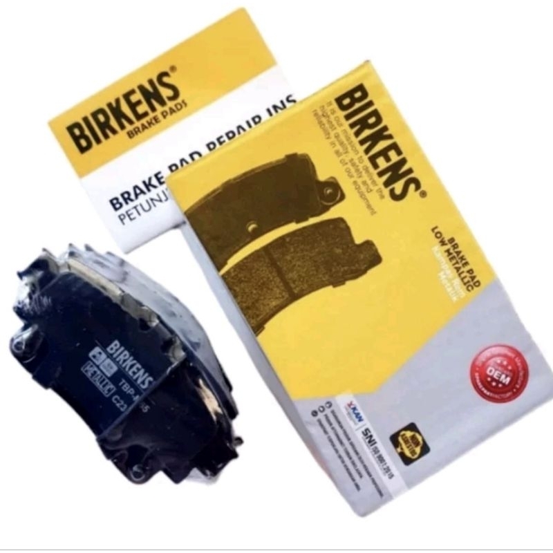 Kampas Rem Brake Pad Belakang Toyota Innova Zenix Yaris Cross Avanza Veloz 2022-On Altis 2019-On Bir