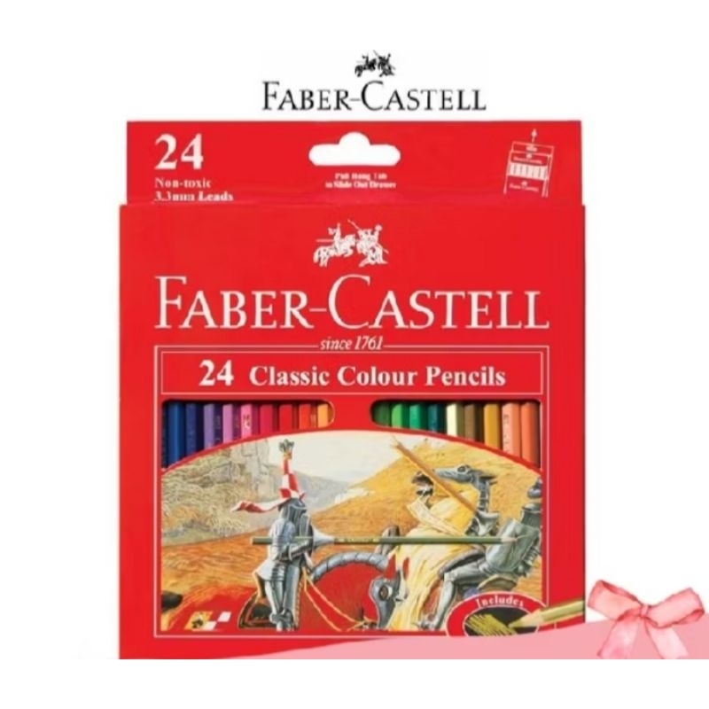 

Pensil warna Classic Faber-Castell 24