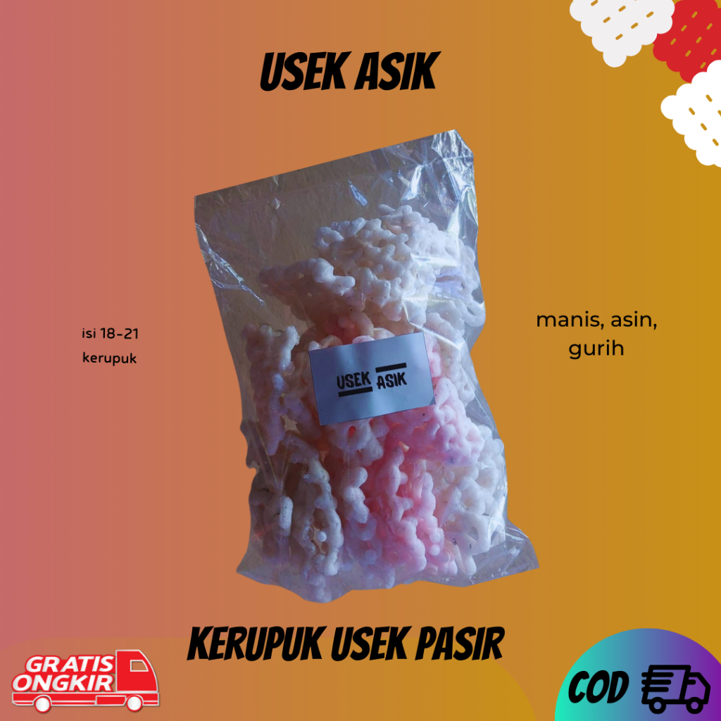 

kerupuk usek pasir original