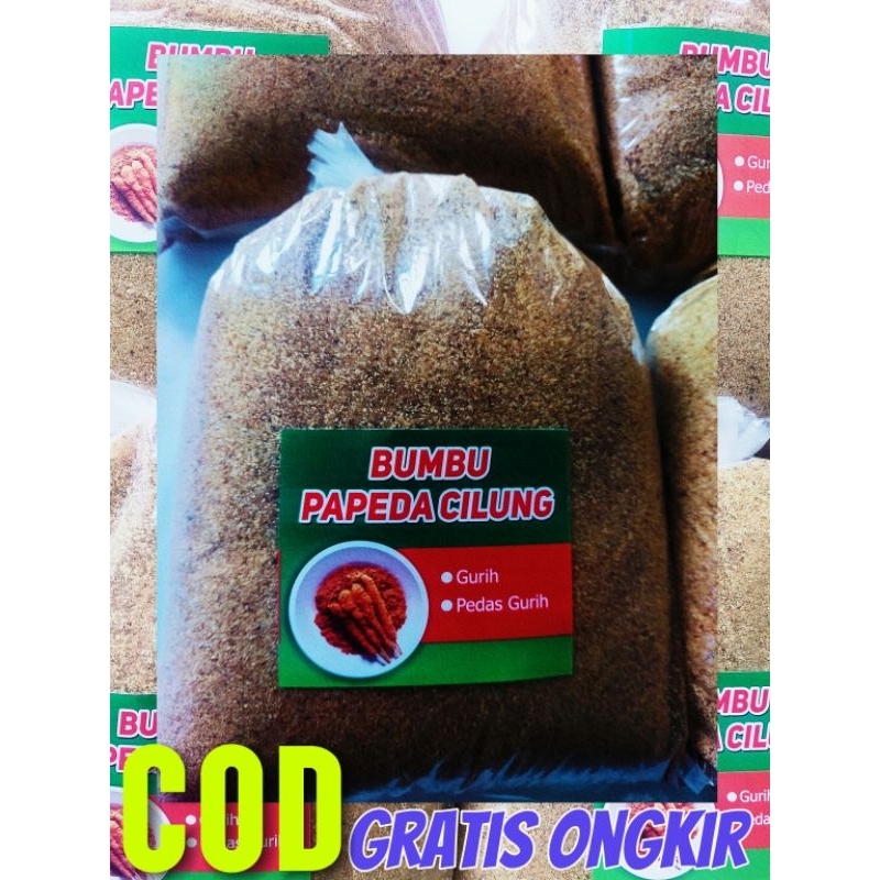 

bumbu cilung papeda gurih pedas 1kg