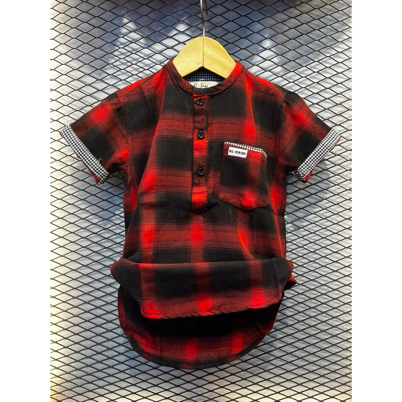 KURTA ANAK MOTIF KOTAK