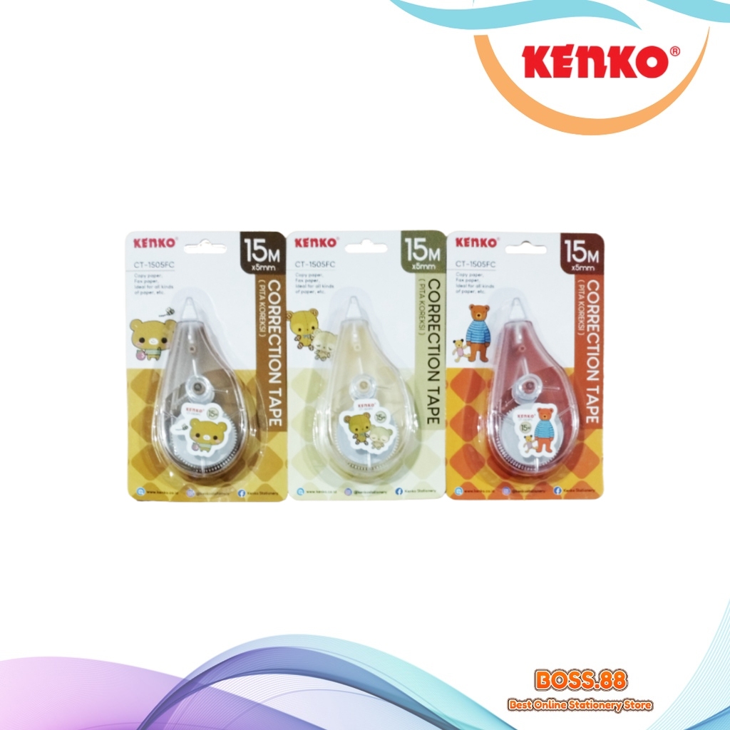 

CORRECTION TAPE (CT) KENKO CT-1505 FC (1 PCS)