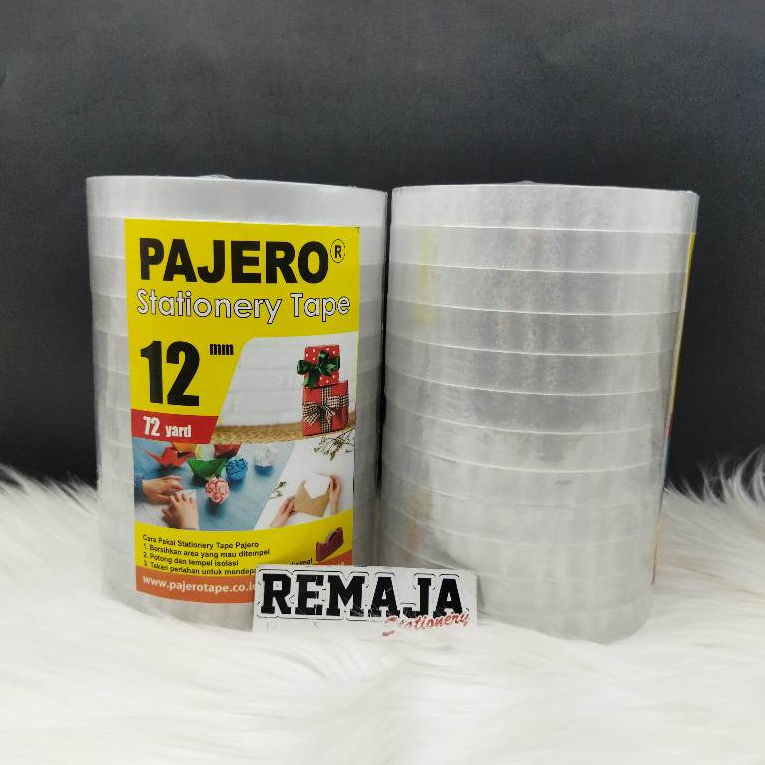 

Isolasi Bening Pajero 12mm Per Slop