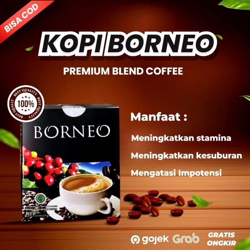 

[ 1 Box ] Kopi Borneo ORIGINAL Premium Blend Coffee