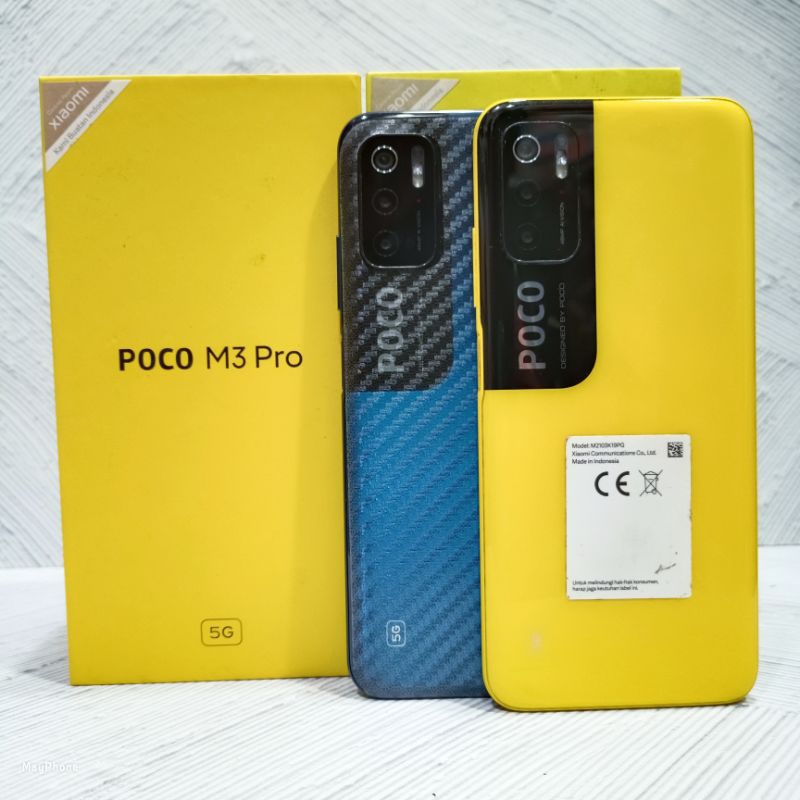 Poco M3 Pro 5G 6/128 4/64 GB Handphone Second Fullset
