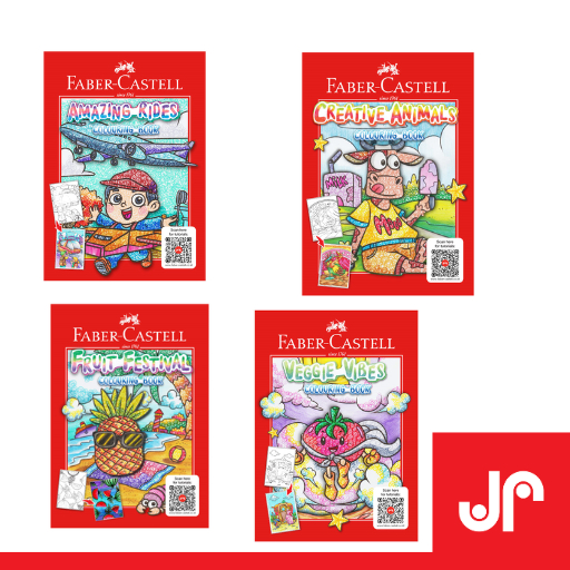 

FABER CASTELL BUKU MEWARNAI ANAK CREATIVE COLOURING BOOK