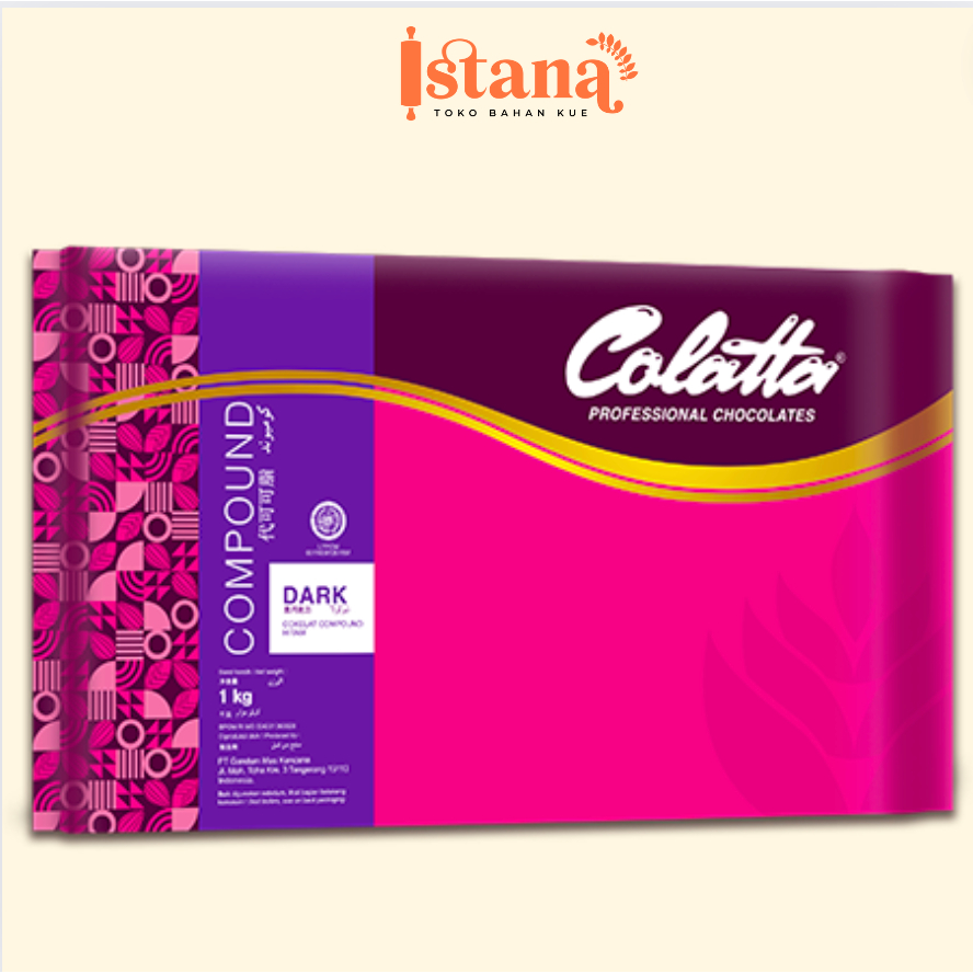 

COLATTA DARK COMPOUND CHOCOLATE 1KG