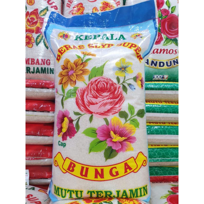 

beras premium SLYP BUNGA SUPER 5kg/10kg/20kg