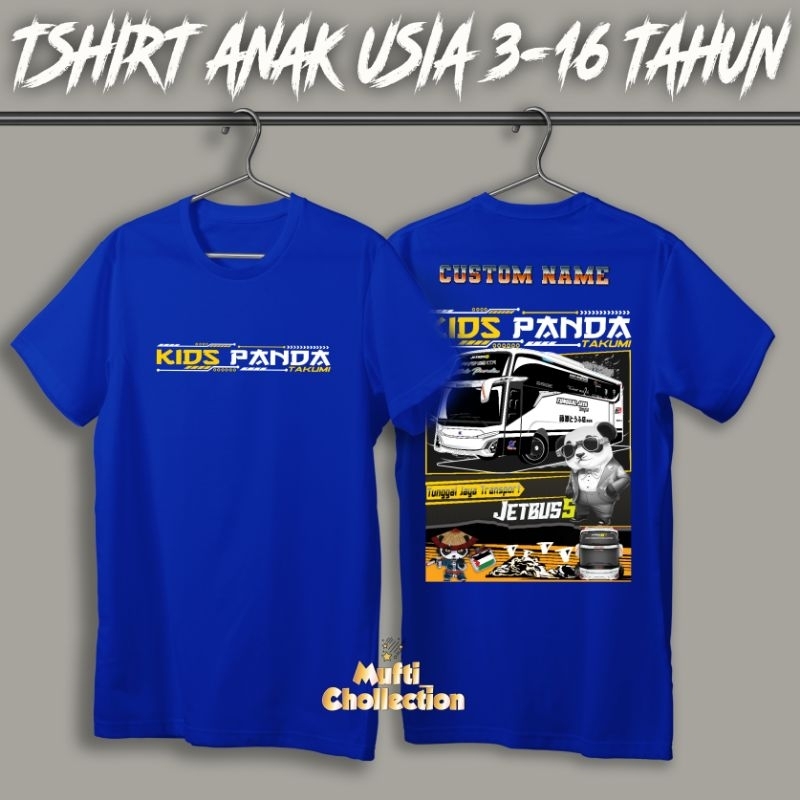 # Free Stiker Baju Anak Jet Bus5 Kids Panda Takumi Terbaru| Kaos Anak Viral JB5 Kids Panda usia 3-16