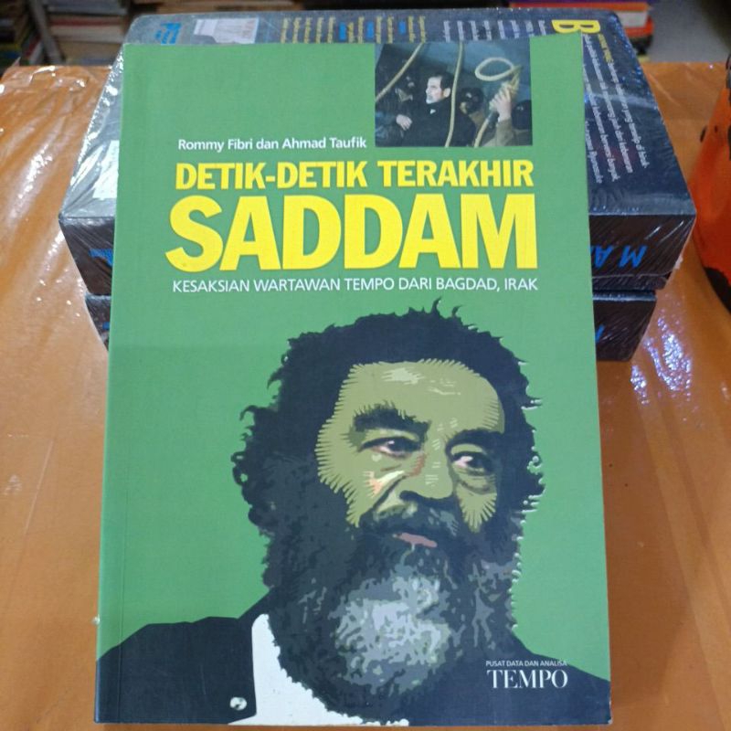 buku original sejarah detik detik terakhir Saddam Hussein