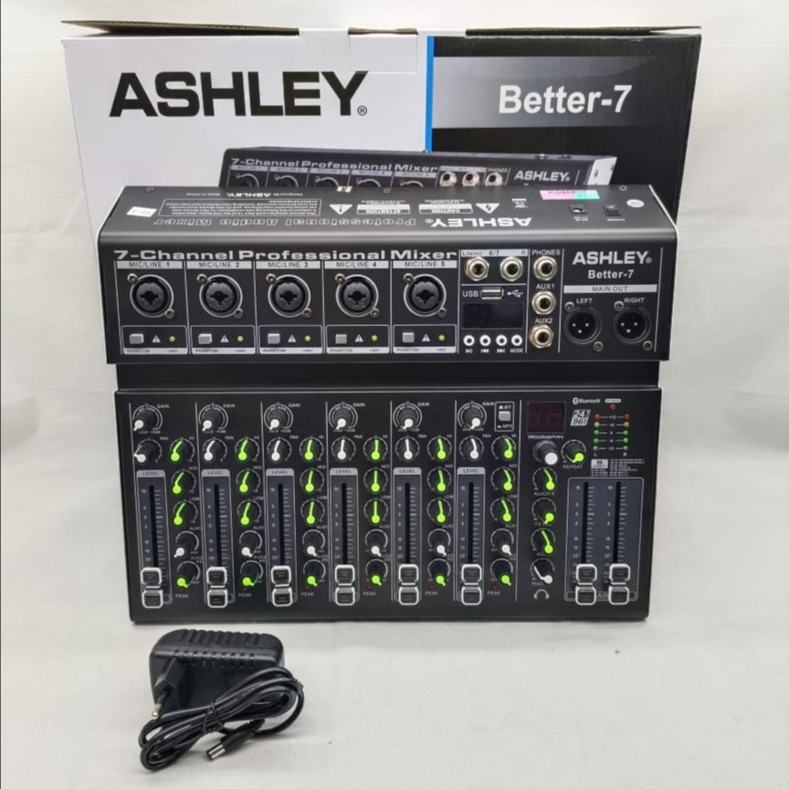 MIXER ASHLEY BETTER7 / BETTER 7 ORIGINAL GARANSI RESMI TERBARU