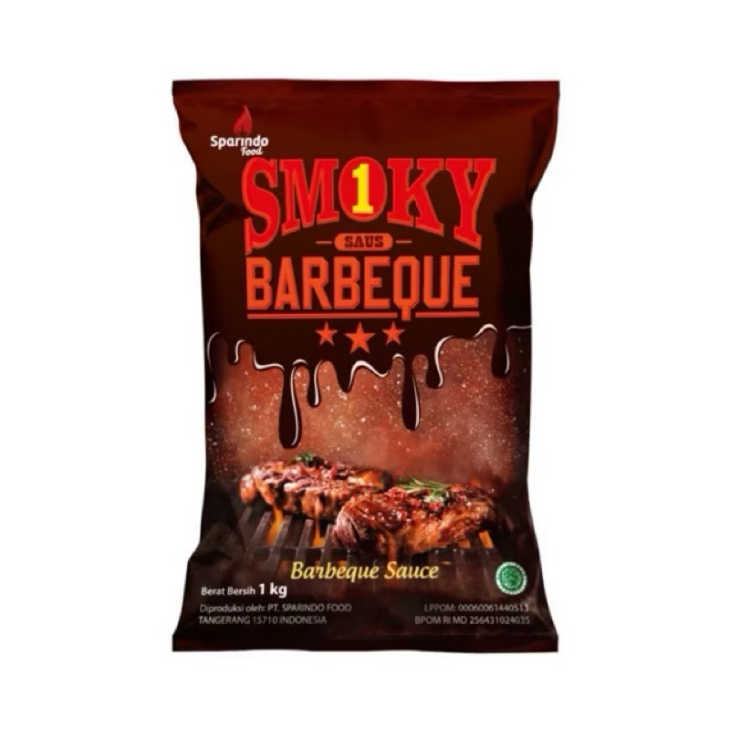 

✅ HAHA STORE | SMOKY1 Saus Barbeque 1 kg | Saus Barbeque Original
