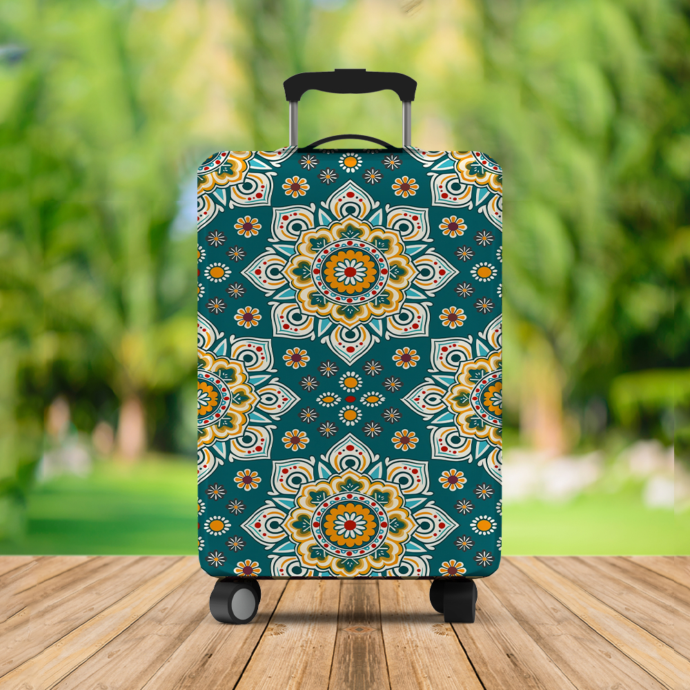 Sarung Koper Pelindung Koper Umroh Haji Anti Debu Bahan Premium ERBINA 2 Sisi Motif Batik