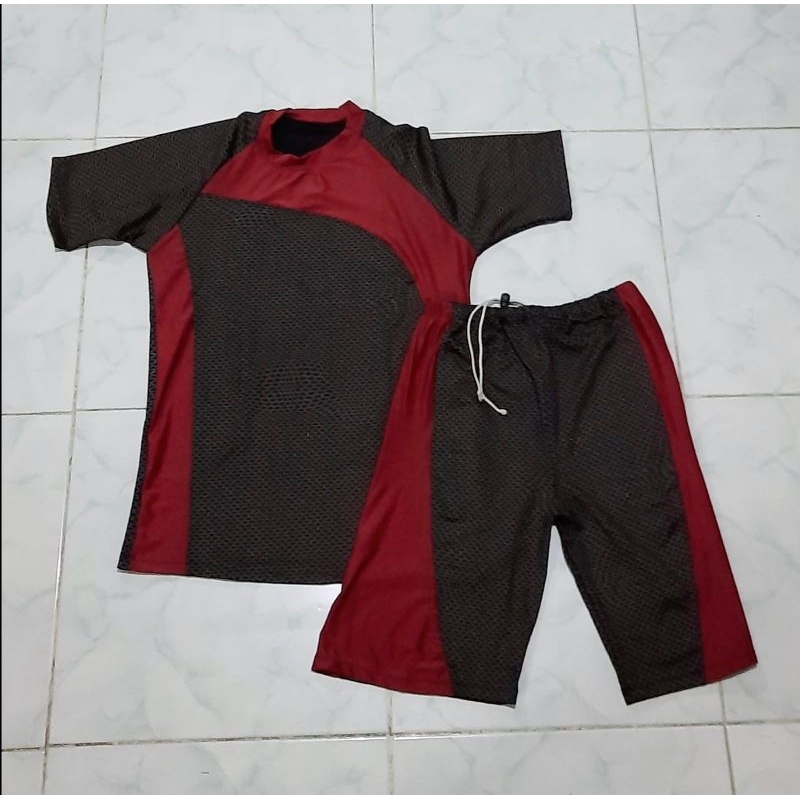 Setelan Senam Celana Pendek