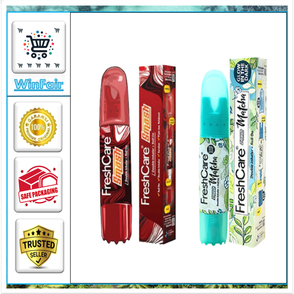 Freshcare Smash inhaler roll on - Penyegar Hidung, Kerokan dan aroma terapi