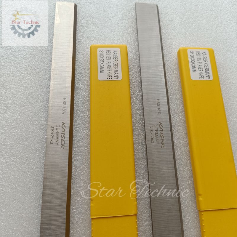 

HJK 31cm HSS Planer Knife KAISER/Pisau Serut/Ketam Kayu/Wood Working Tools