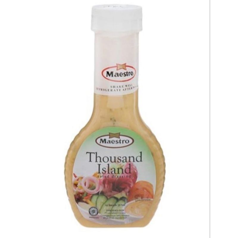 

MAESTRO Salad Dressing Thousand Island 237 ml