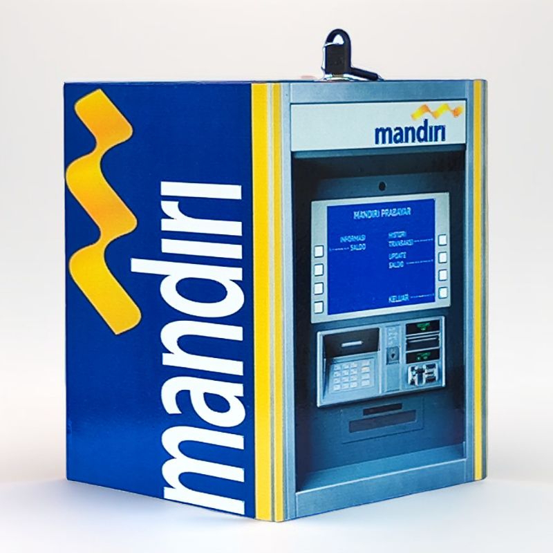 Celengan Jumbo Motif ATM Mandiri