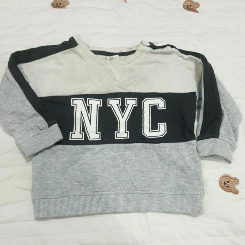 preloved sweatshirt anak hnm