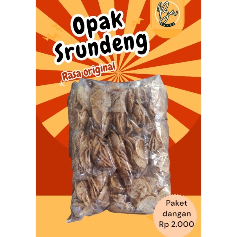 

paket dangang opak serundeng rp 2.000