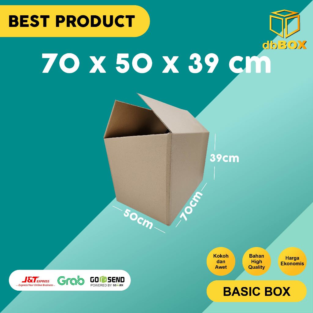 

(10Pcs) BOX KARDUS 70x50x39 cm DUS PACKING