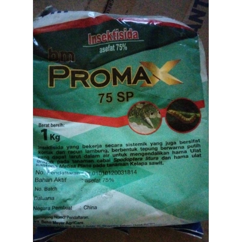 BM Promax 75SP Insektisida bahan aktif asefat 75%