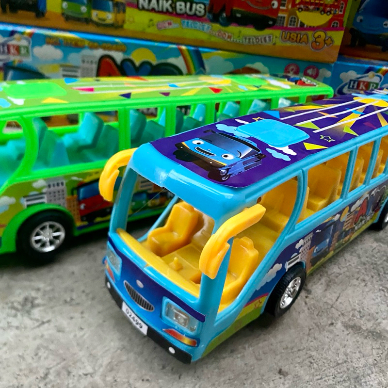 Mainan Bis Ada Suara Klakson Telolet ,Ayo Naik Bus Om telolet