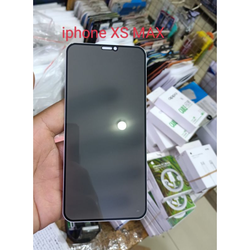 Iphone xs max /XS MAX /Tempel glass iphone xs max /Antigores privasi iphone xs max /Tempel glass iph