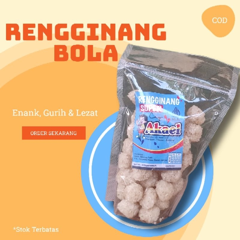

Rengginang bola-bola super enak cocok hidangan lebaran