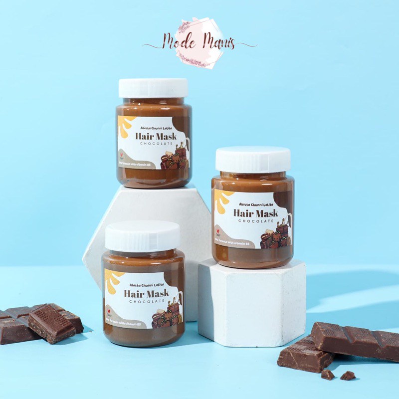 Hair Mask Creambath Masker Rambut Murah ala Salon / Hair Mask BPOM / Hair Mask Coklat Abista Chunni 