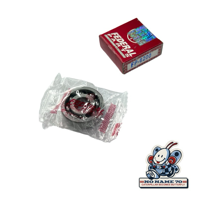 Bearing Laher 6200 Roda Depan Suzuki RC80 RC100 Bravo Crystal Federal