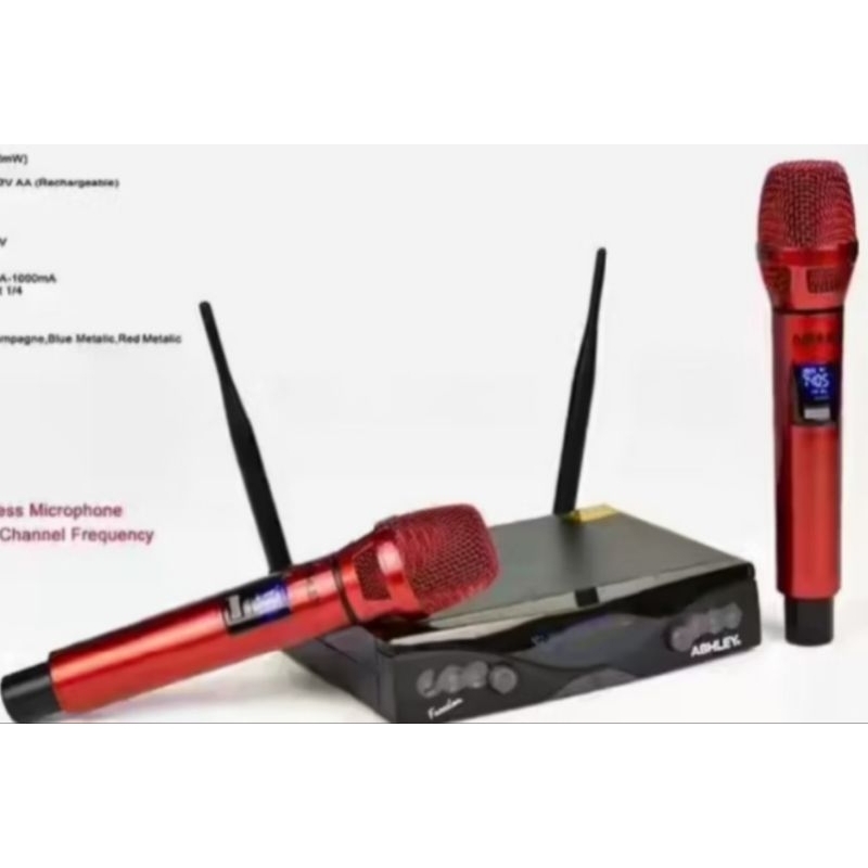 Mic Wireless Ashley Freedom Original