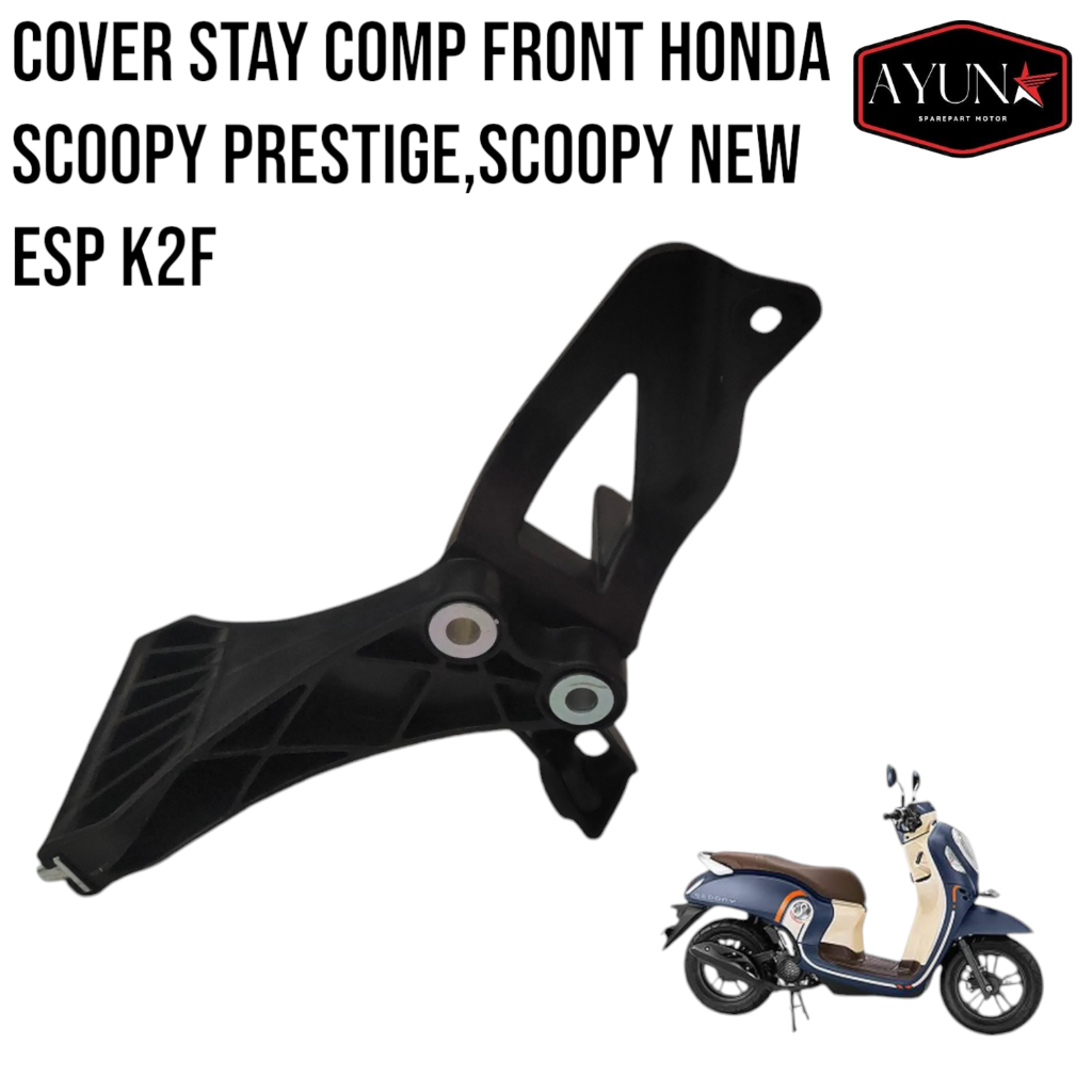 Cover stay comp front scoopy new scoopy prestige cover dudukan panel tameng depan scoopy new k2f