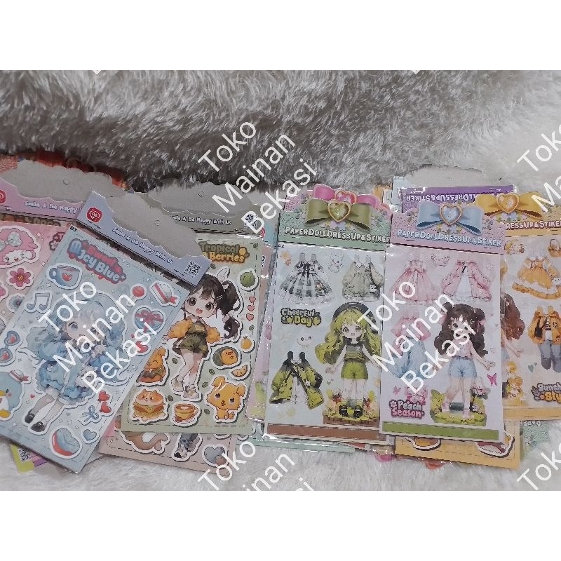 

10 PCS STICKER PAPER DOL DG