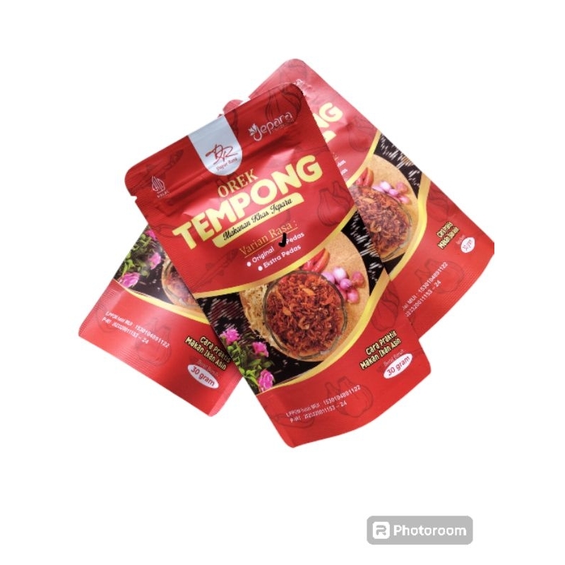 

75 gram Orek Tempong atau blenyik ikan asin khas Jepara siap makan ikan teri praktis