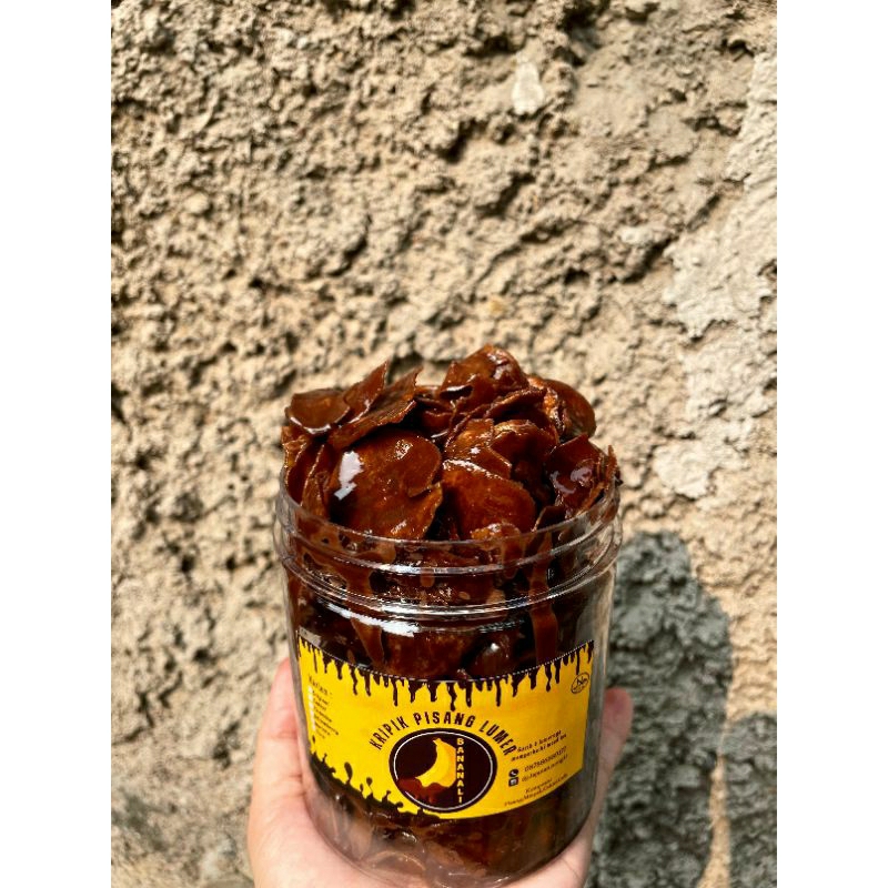 

kripik pisang lumer banana cokelat isi 250 gram enak dan lezat