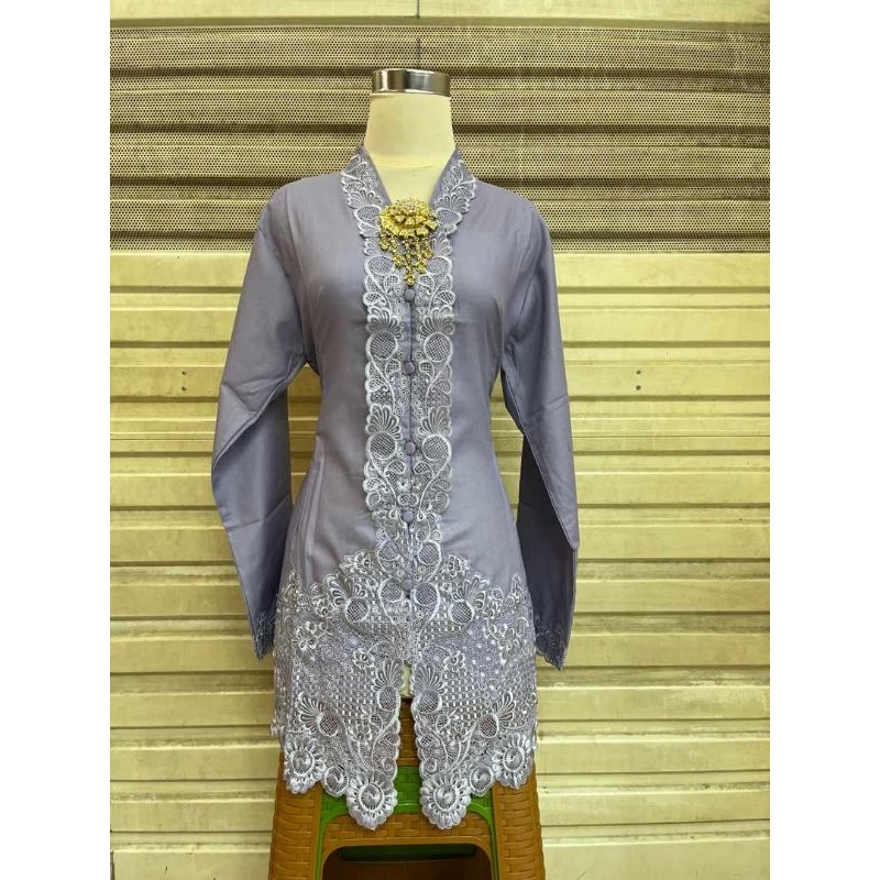 kebaya encim bordir kebaya lengan panjang