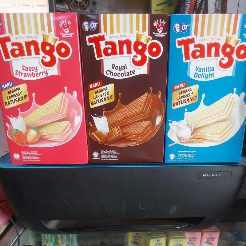 

TANGO WAFER ECERAN 500 KEMASAN BOX ISI 20 X 5 GRAM