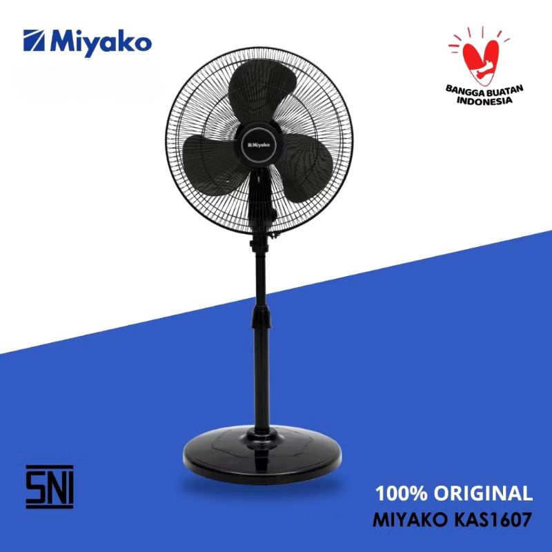 kipas angin Miyako berdiri 18"/ kipas stand fan Miyako KAS-1607 GB/PL