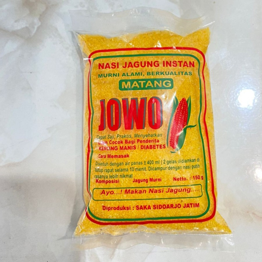 

NASI JAGUNG INSTAN / GERIT / AMPOK (JOWO)