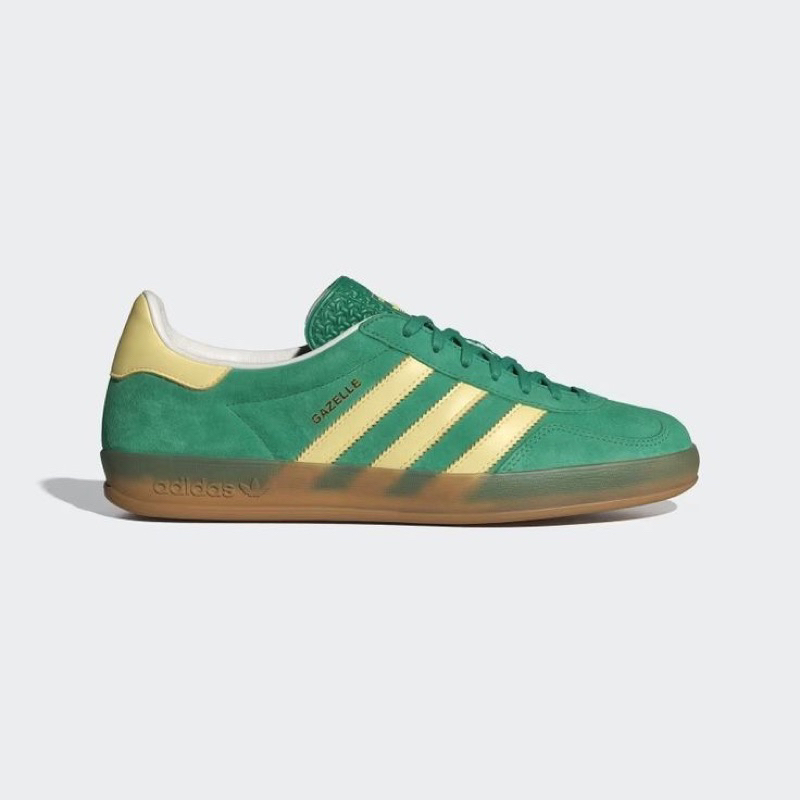 ADIDAS GAZELLE INDOOR GREEN YELLOW