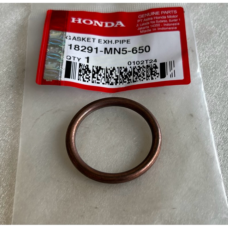 Packing Gasket Knalpot Silinder Head CB/CBR/CBX 150/250 CRF150 Tiger MegaPro GL Sonic SupraGTR Ori A