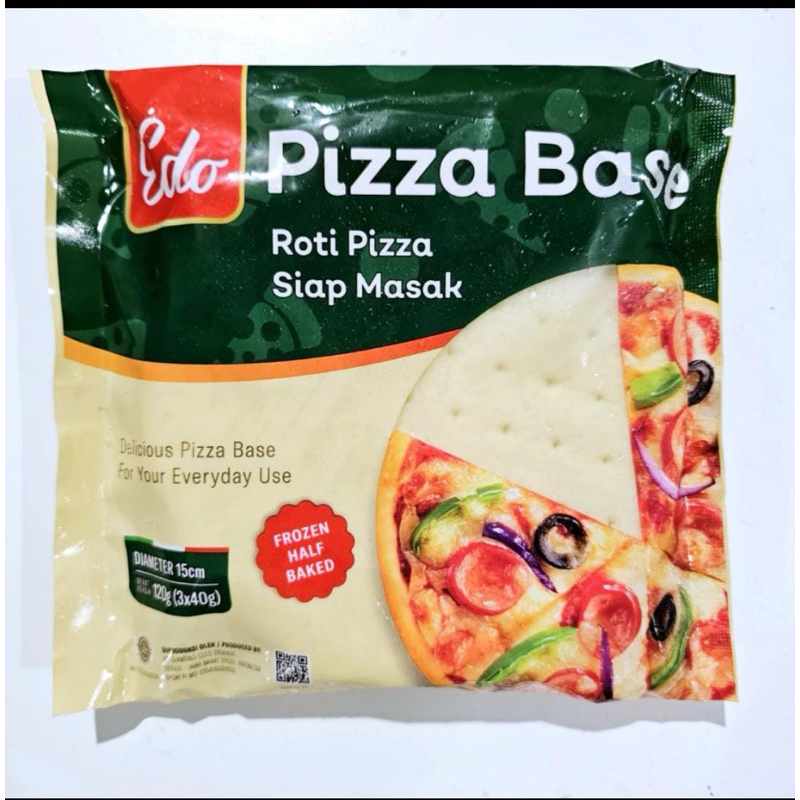 

EDO pizza base 120gr isi 3pcs