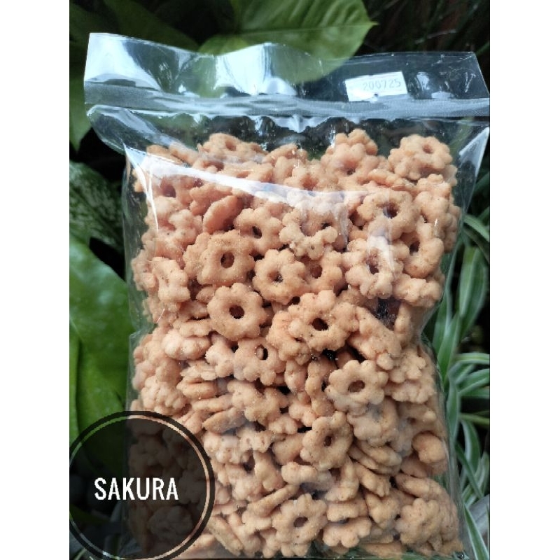 

Riri sakura , pilus sakura, Riri sakura ajisan snack 250g