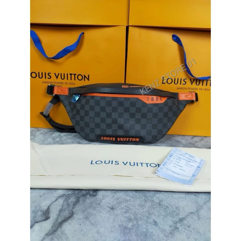 TAS WAIST BAG LOUIS VUITTON TAS PINGGANG PRIA IMPORT LN 1546