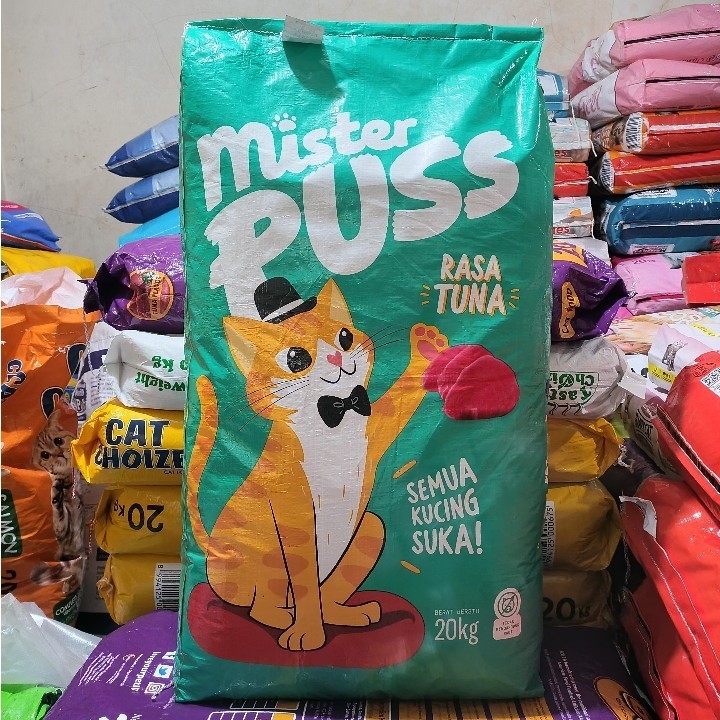 Mister Puss 20kg 20 kg Makanan Kucing Dry food / Cat food